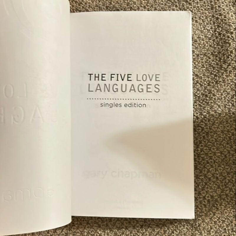 The Five Love Languages Singles Edition