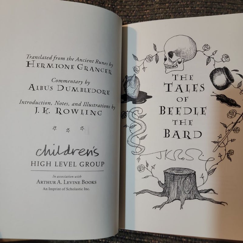 The Tales of Beedle the Bard (2008 First Edition)