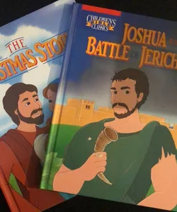 2 kid’s books including Joshua and the Battle of Jericho