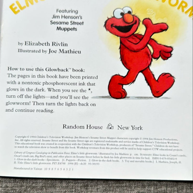 Elmo's Little Glow Worm