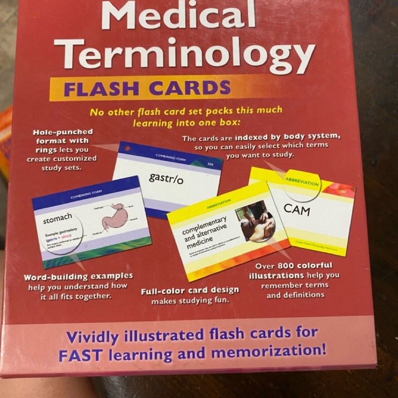 Mosby's Medical Terminology Flash Cards