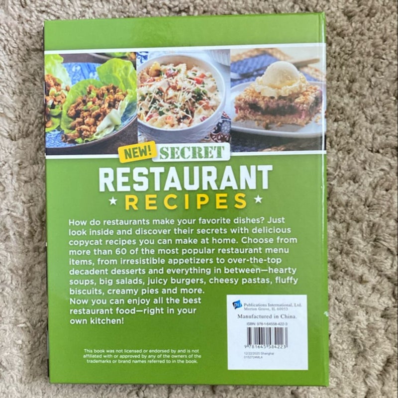 Secret Restaurant Recipes