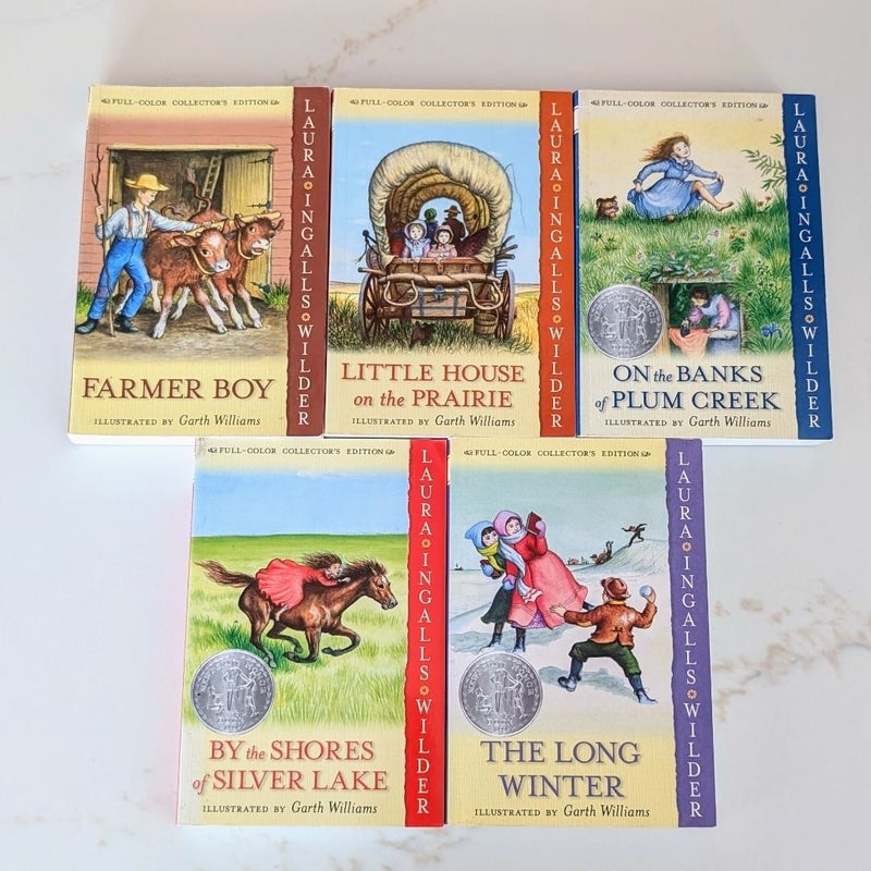 Little House on the Prairie Books 2-6: Full Color Edition