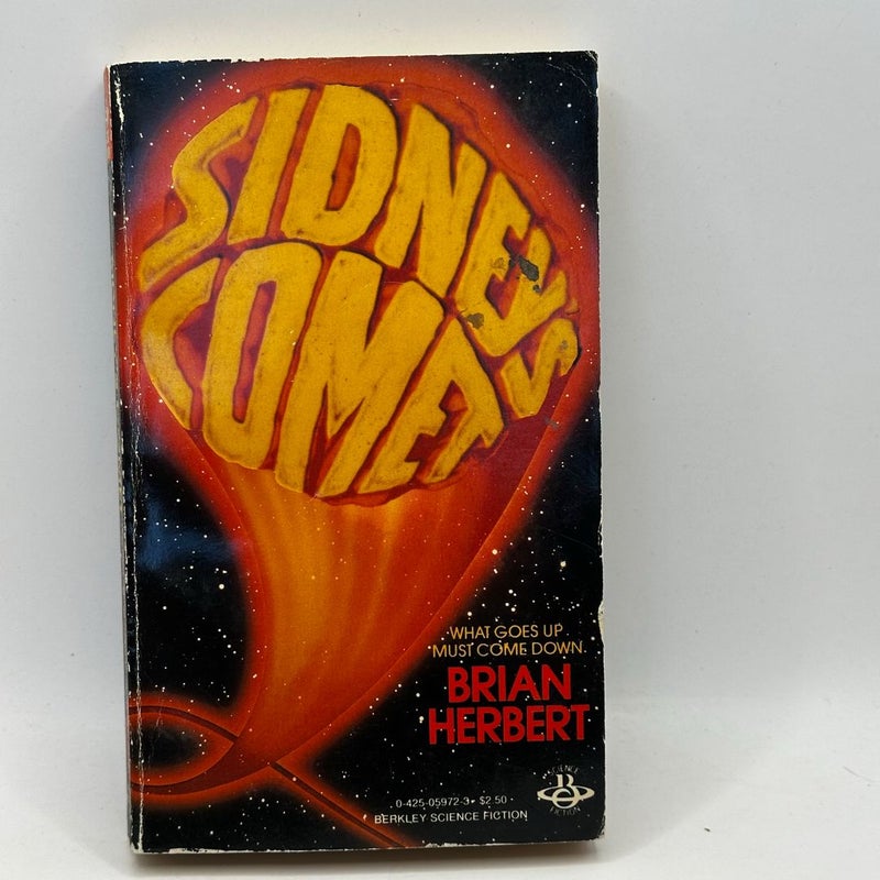 Sidney's Comet (1982 1st Ed 1st print)