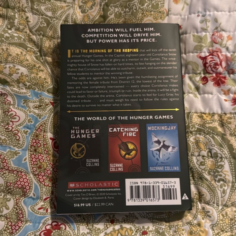 The Ballad of Songbirds and Snakes (a Hunger Games Novel)