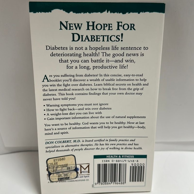 The Bible Cure for Diabetes