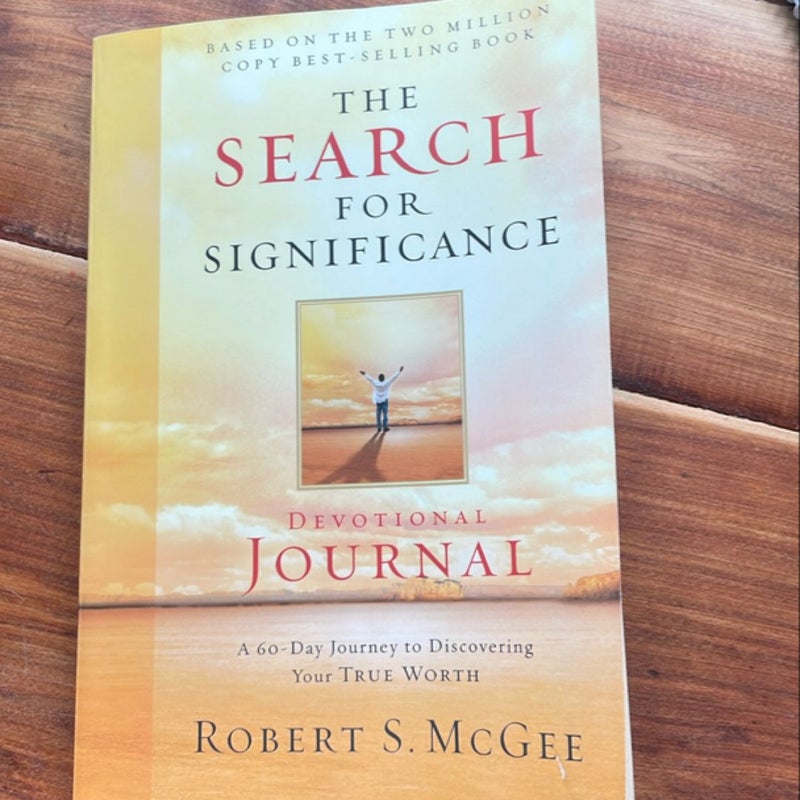 The Search for Significance Devotional Journal