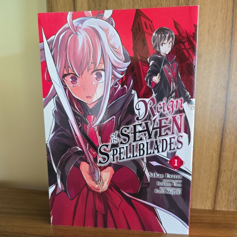 Reign of the Seven Spellblades, Vol. 1 (manga)