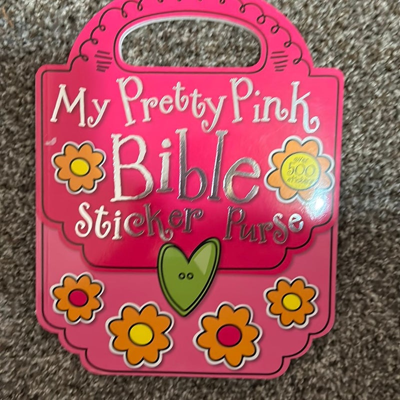 My Pretty Pink Bible Sticker Purse