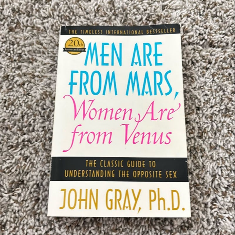 Men Are from Mars, Women Are from Venus