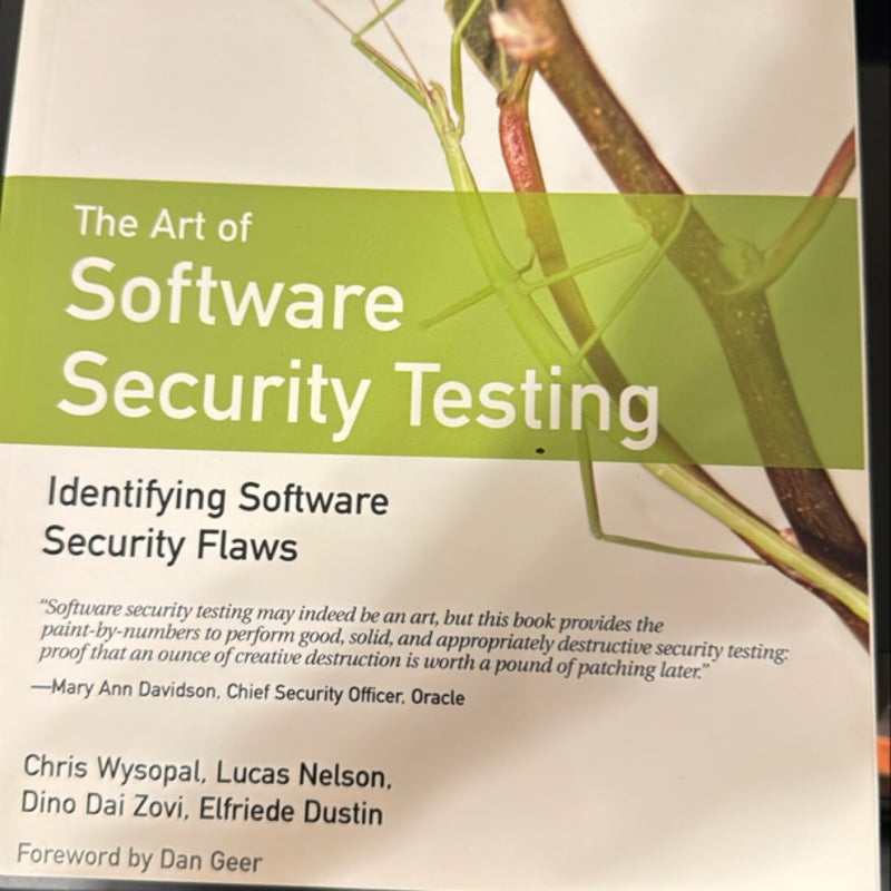 The Art of Software Security Testing