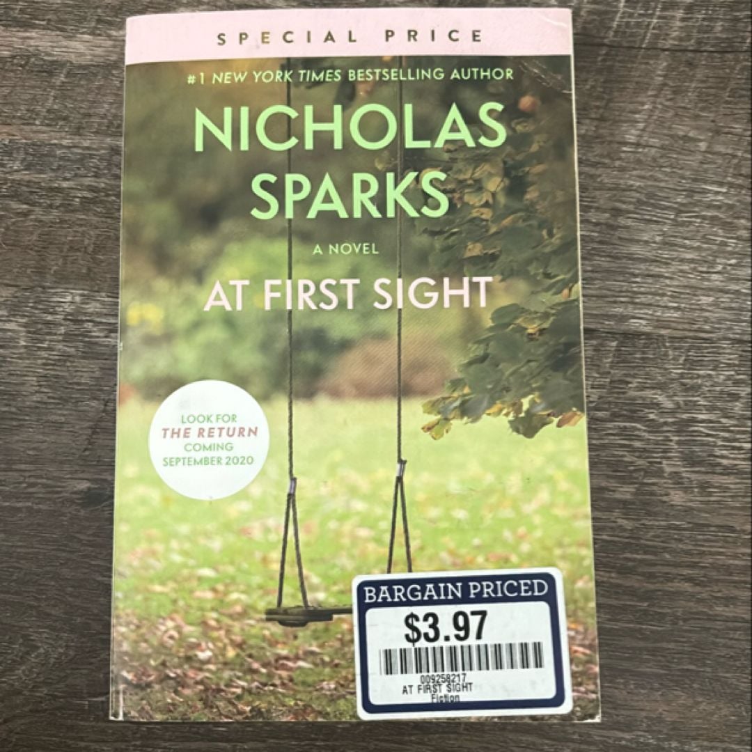 At First Sight by Nicholas Sparks, Paperback Pangobooks