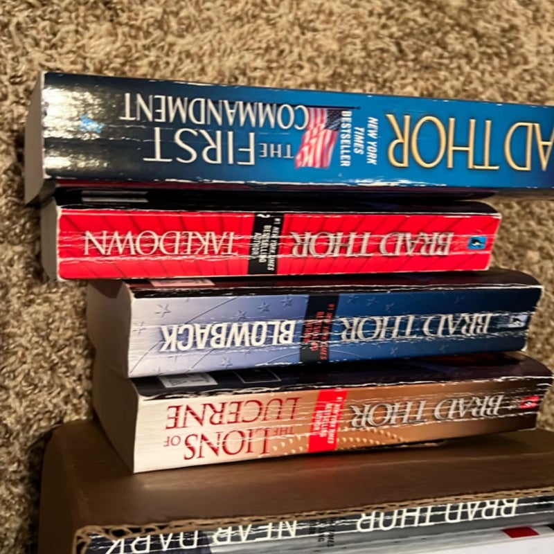 Brad Thor series (15 books) 