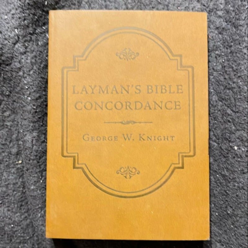 Layman's Bible Concordance