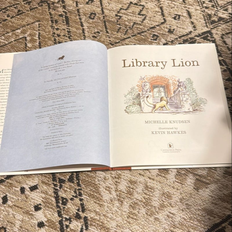 Library Lion