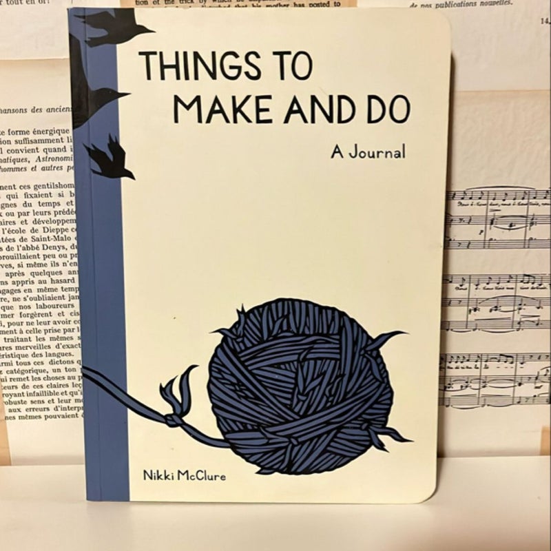 Things to Make and Do Journal