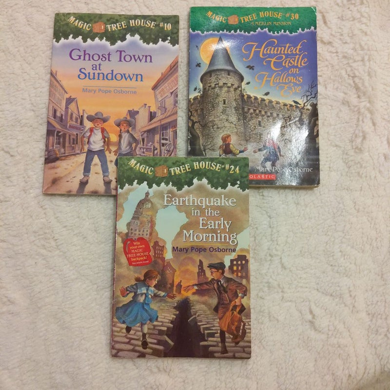 Magic Tree House Lot #10, #24 and #30