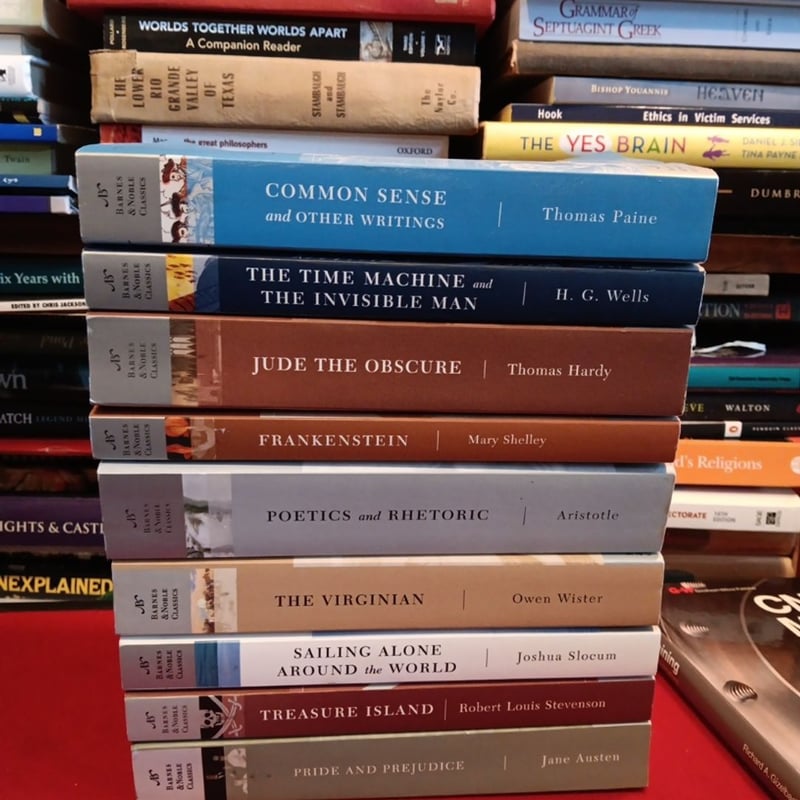 Barnes and Noble Classics 9 Book lot by Joshua Slocum; Dennis A ...