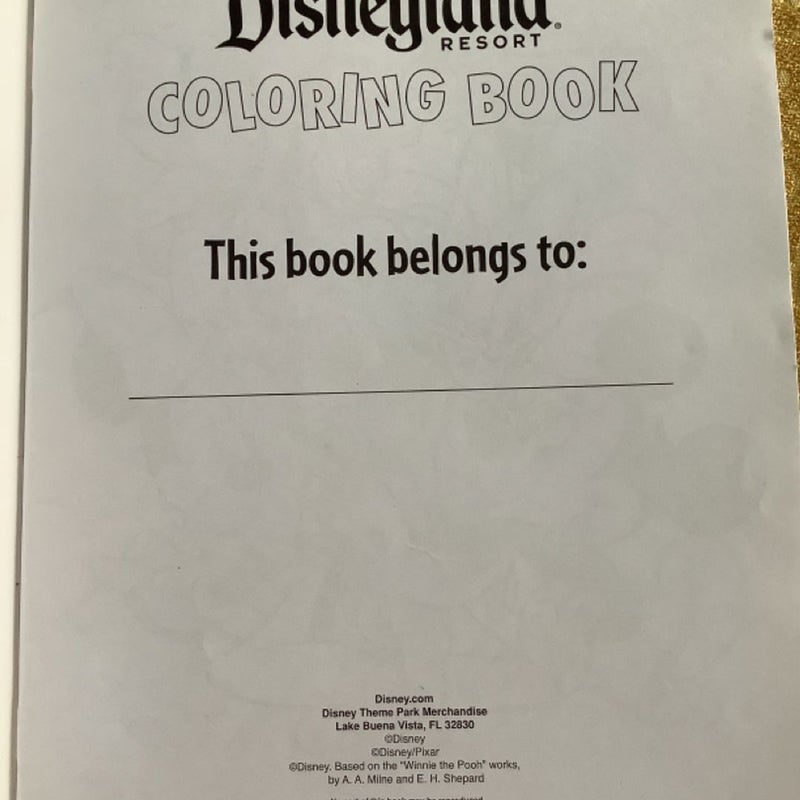 Mickey & Friends Coloring Book 