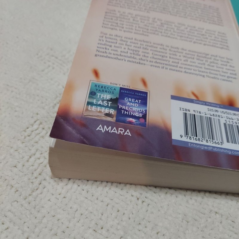 The Last Letter and The Things We Leave Unfinished 