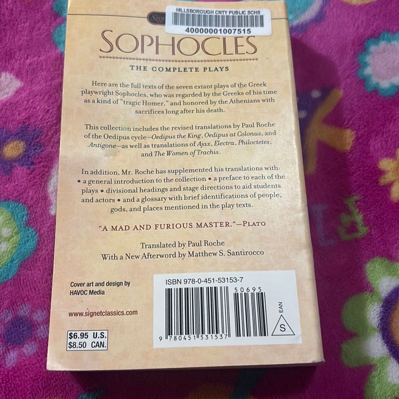 Sophocles: the Complete Plays