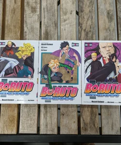 Boruto: Naruto Next Generations, Vol. 8, 9, & 10