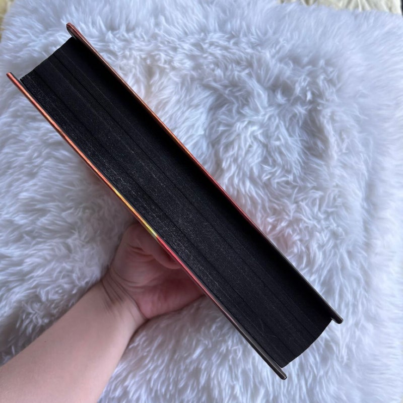 Iron Flame FIRST EDITION with Black Sprayed Edges