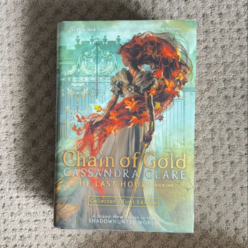 Chain of Gold SIGNED Collectors First Edition