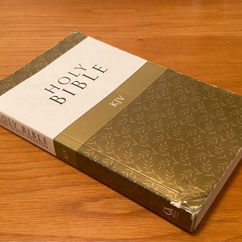 KJV Budget Softcover Gold