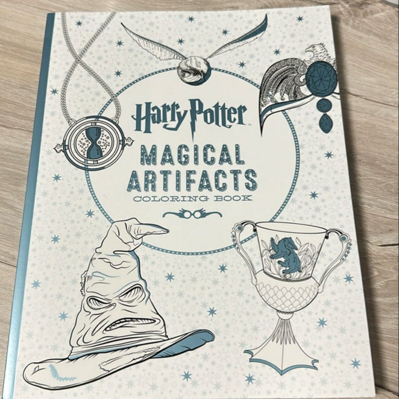 Harry Potter: Magical Artifacts Coloring Book