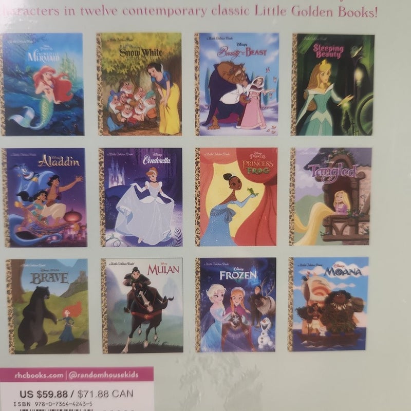 Ultimate Princess Boxed Set of 12 Little Golden Books (Disney Princess)