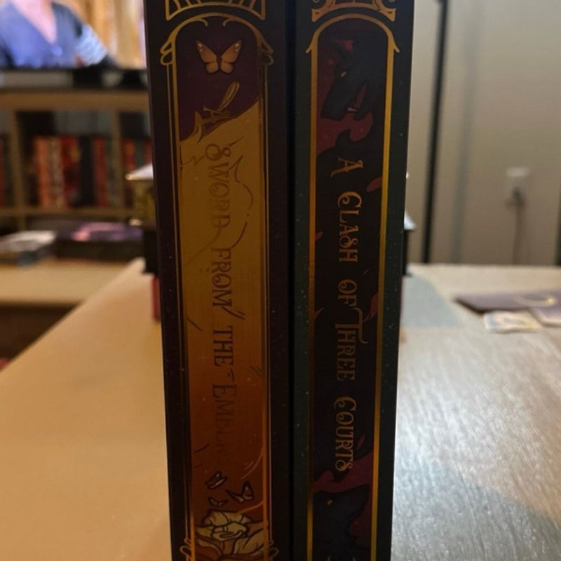 Bookish Box An Heir Comes to Rise Books 4 & 5 Signed