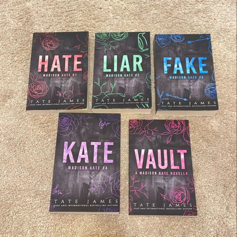 Hate / Lair / Fake / Kate / Vault