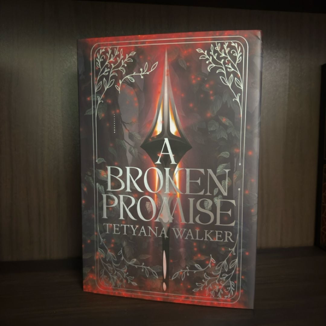 A Broken Promise *signed* by Tetyana Walker, Hardcover | Pangobooks