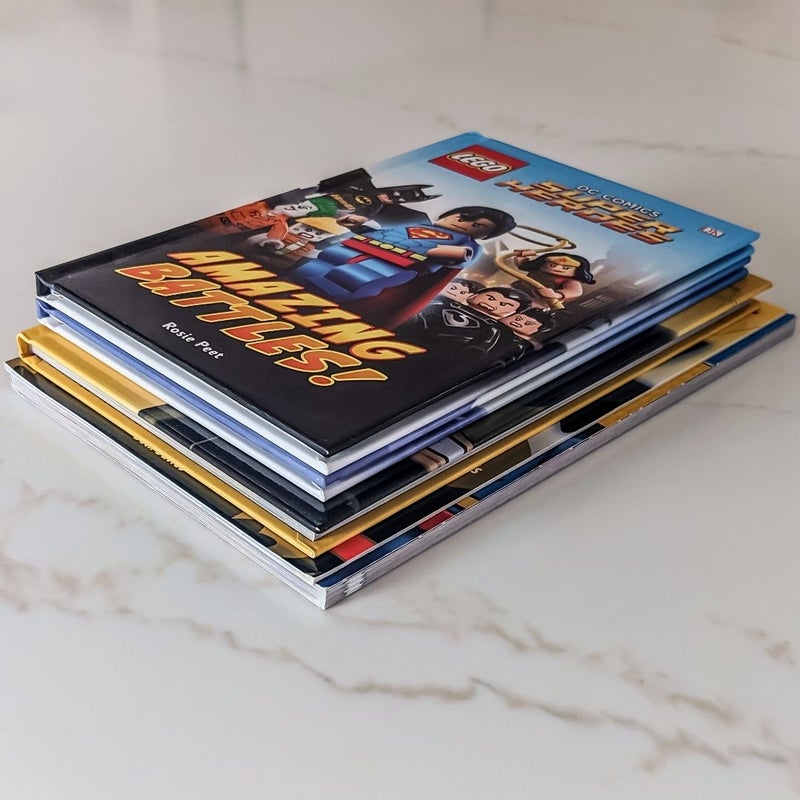 Lego Bundle of 5 HC/PB mix Books