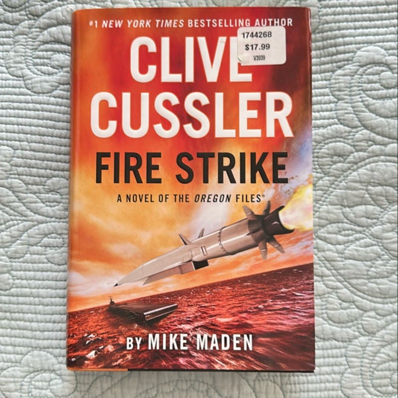 Clive Cussler Fire Strike