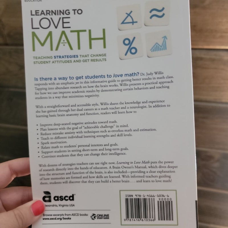 Learning to Love Math