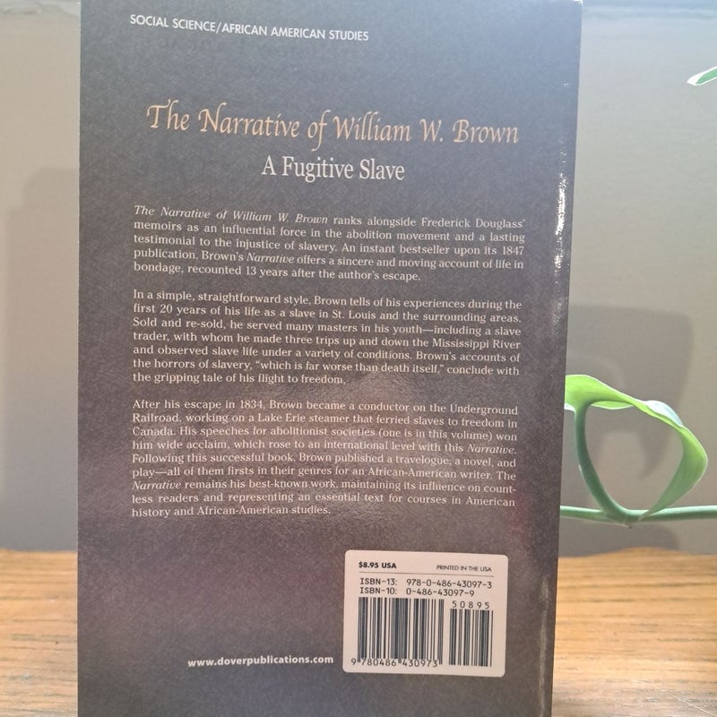 The Narrative of William W. Brown