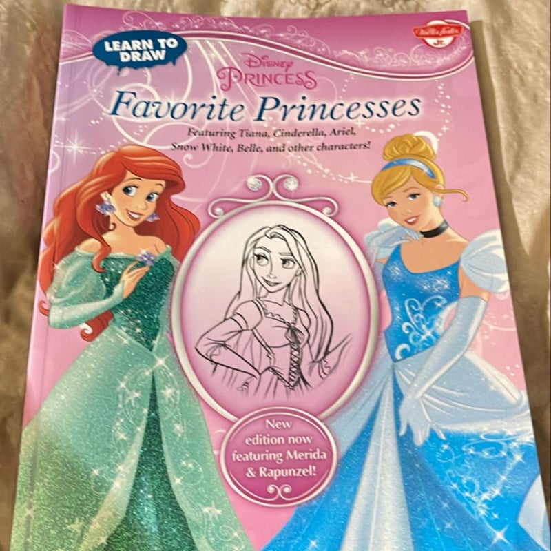 Learn to Draw Disney Favorite Princesses