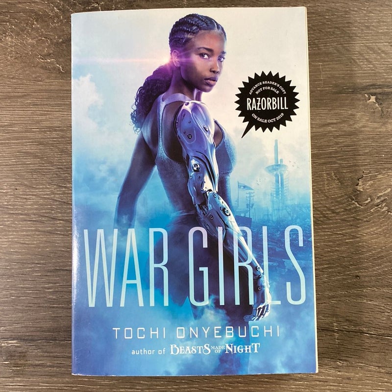 War Girls- arc signed