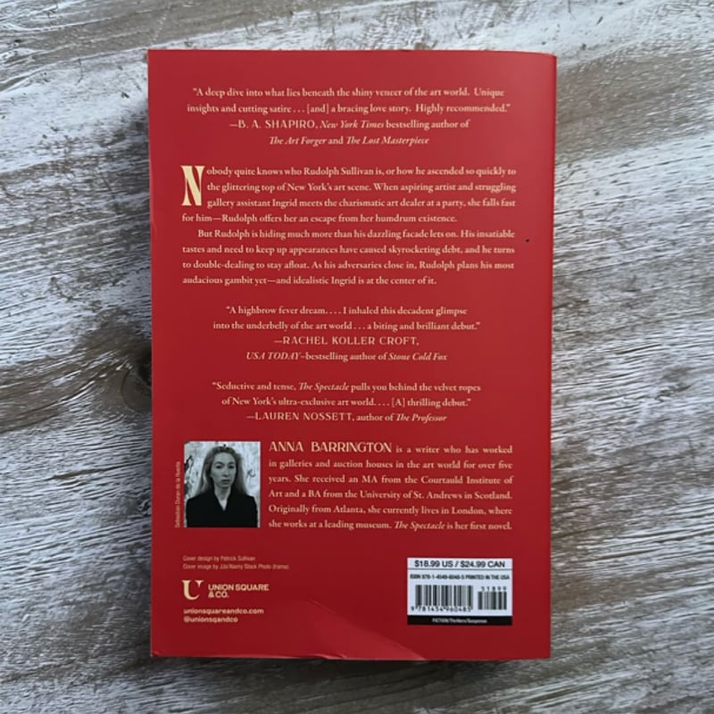 The Spectacle by Anna Barrington