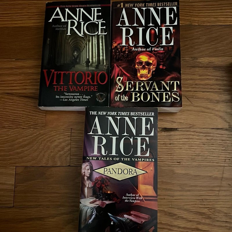 Paperback Anne Rice Vampire Chronicles Bundle