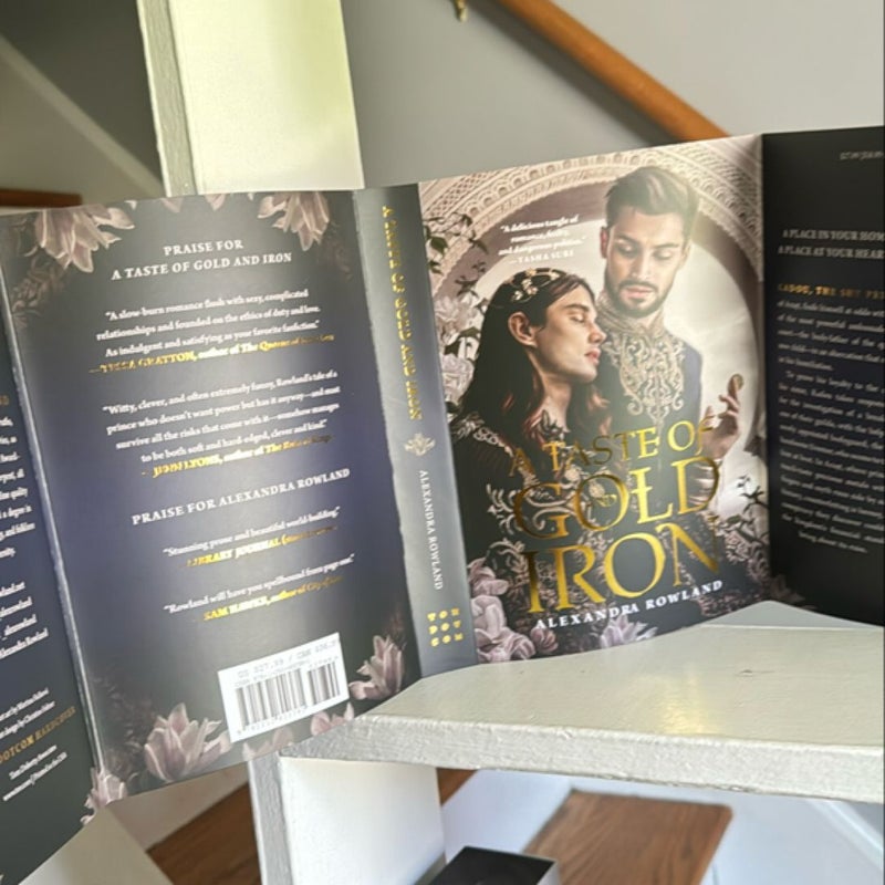 A Taste of Gold and Iron (Bookish box)