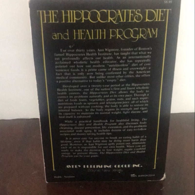 The Hippocrates Diet and Health Program