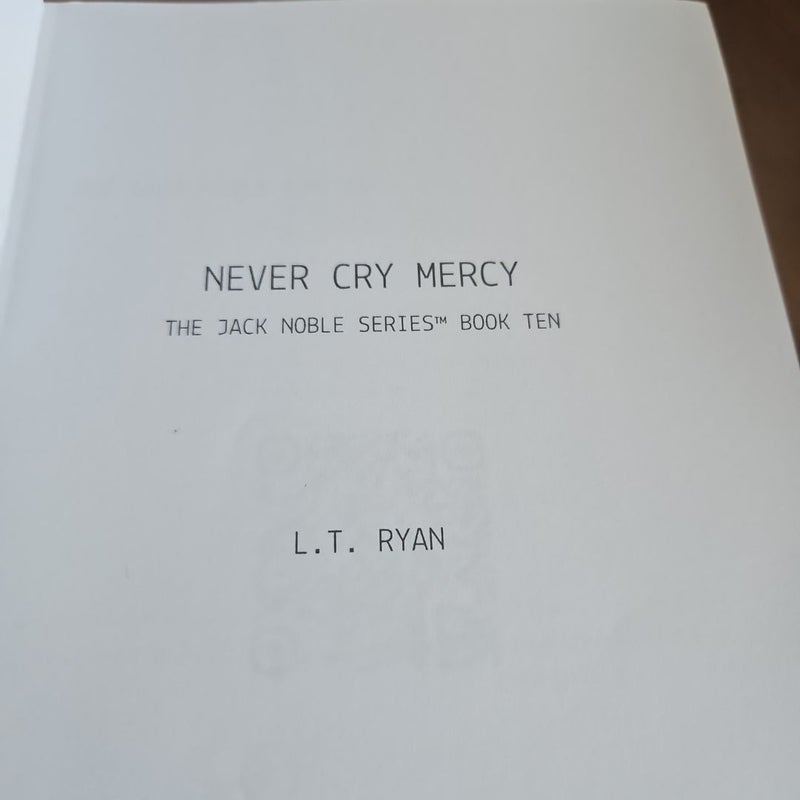 Never Cry Mercy (Jack Noble #10)