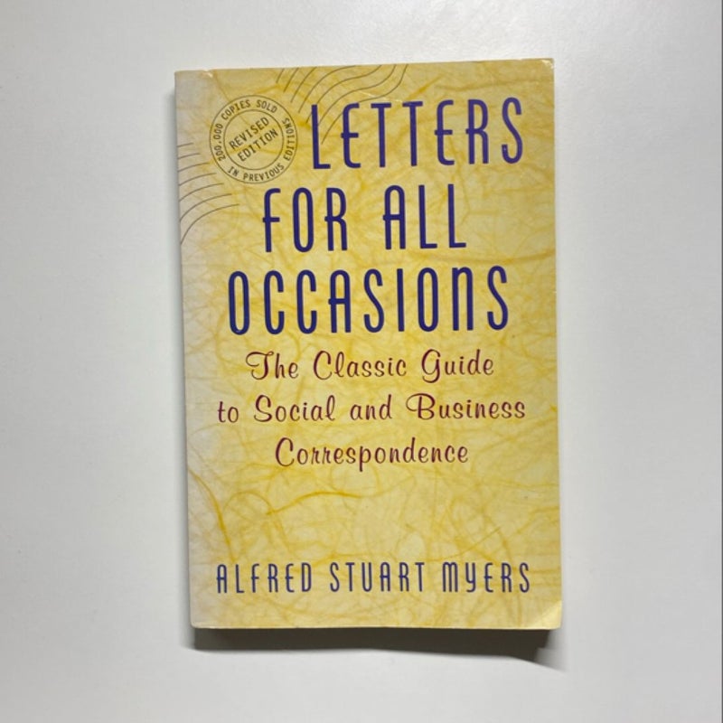 Letters for All Occasions