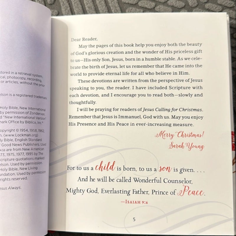 Jesus Calling for Christmas