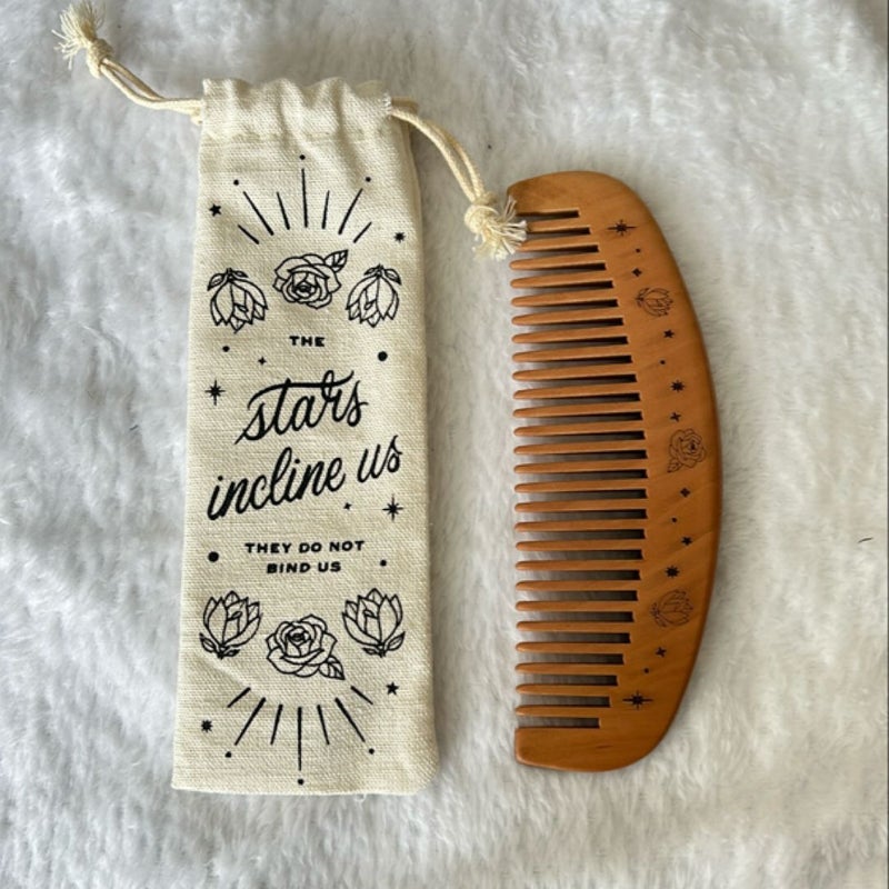 These Violent Delights wooden comb
