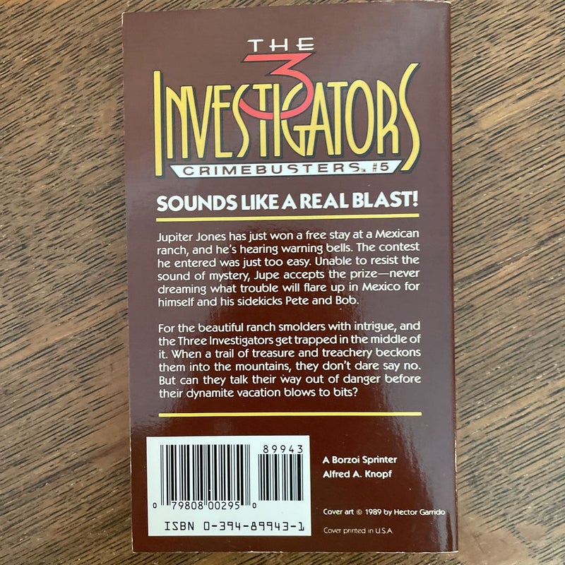 The 3 Investigators Crimebusters - #2, 4, 5, & 6