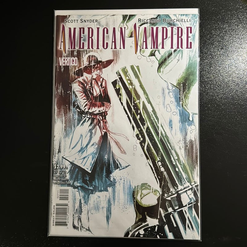 American Vampire # 27 July 2012 Vertigo Comics